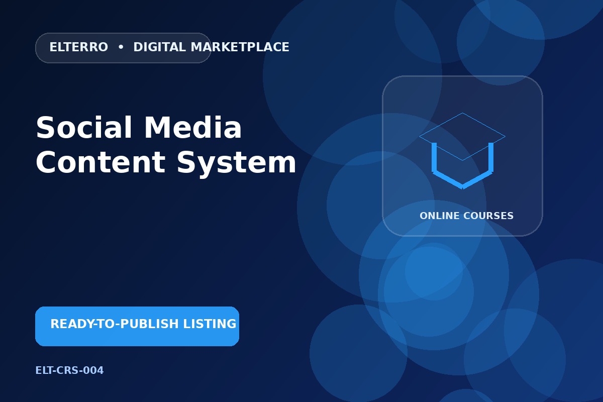 Social Media Content System