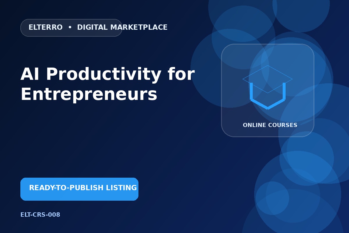 AI Productivity for Entrepreneurs