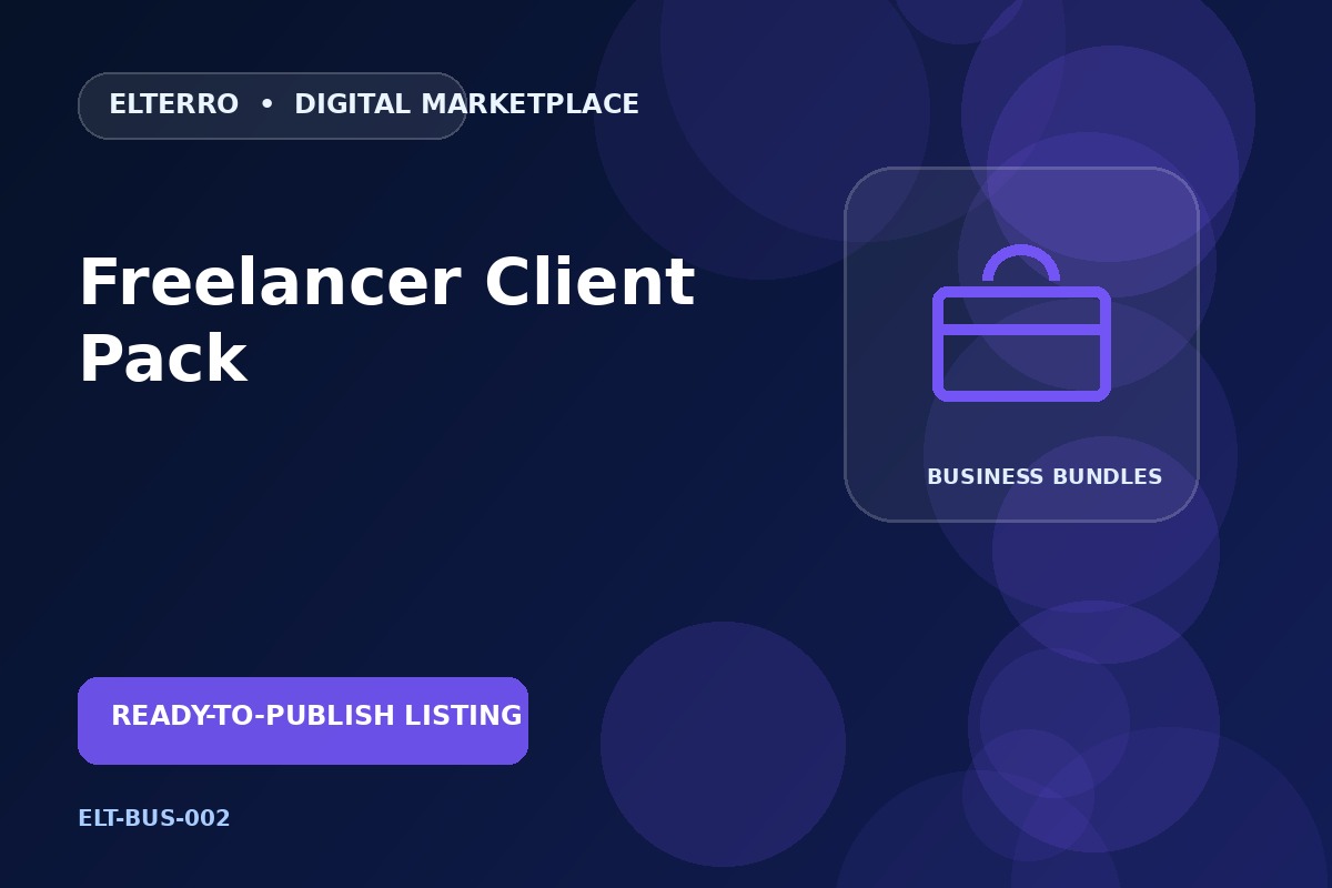 Freelancer Client Pack