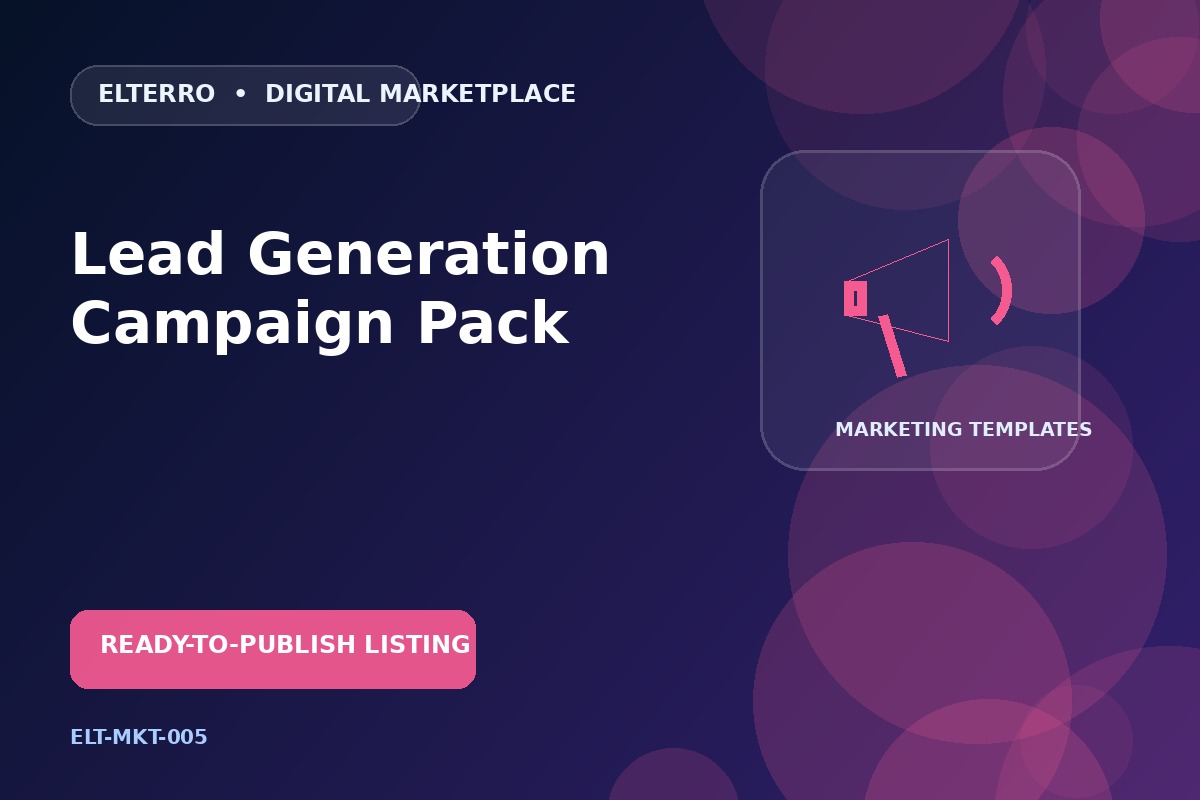 Lead Generation Campaign Pack
