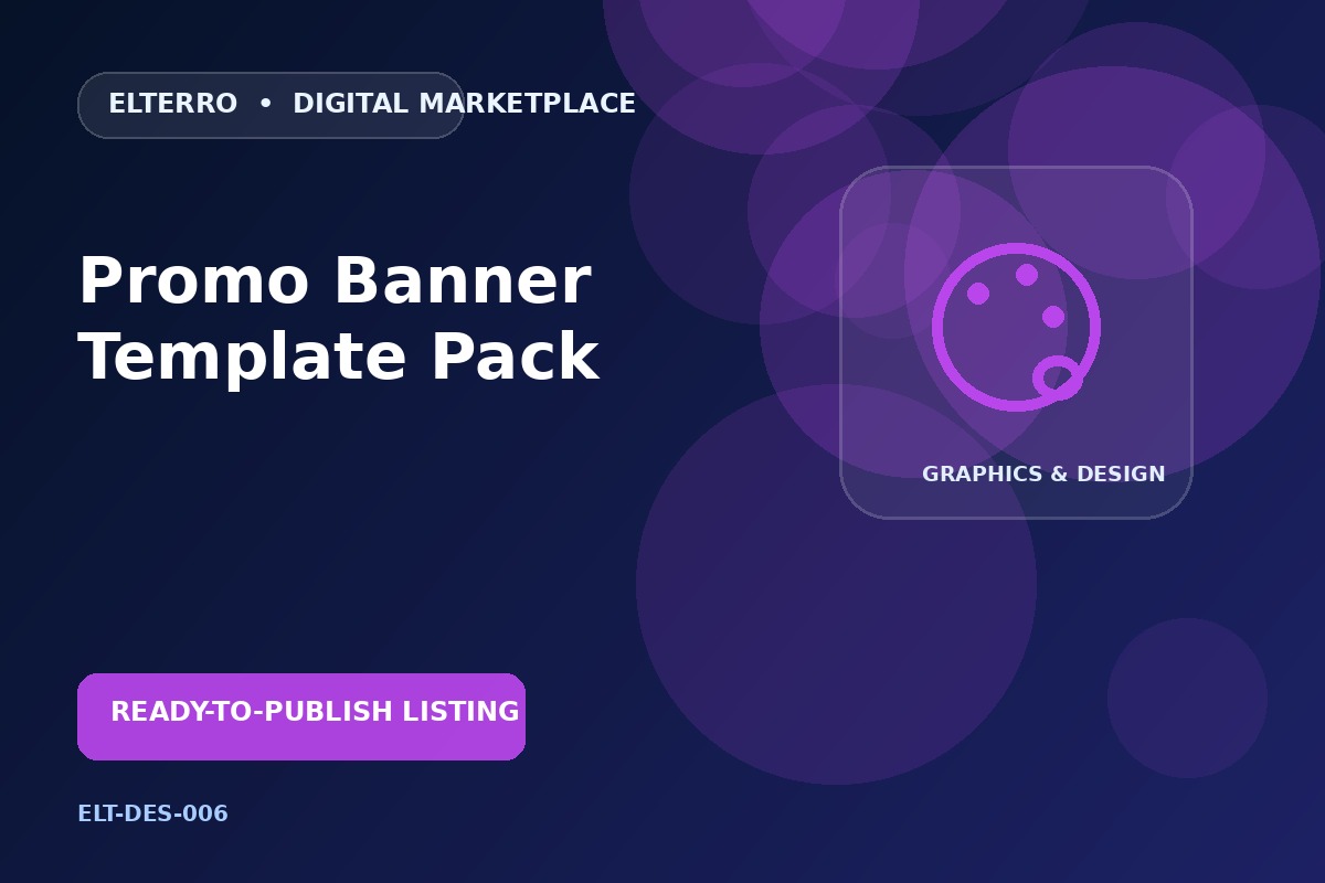 Promo Banner Template Pack
