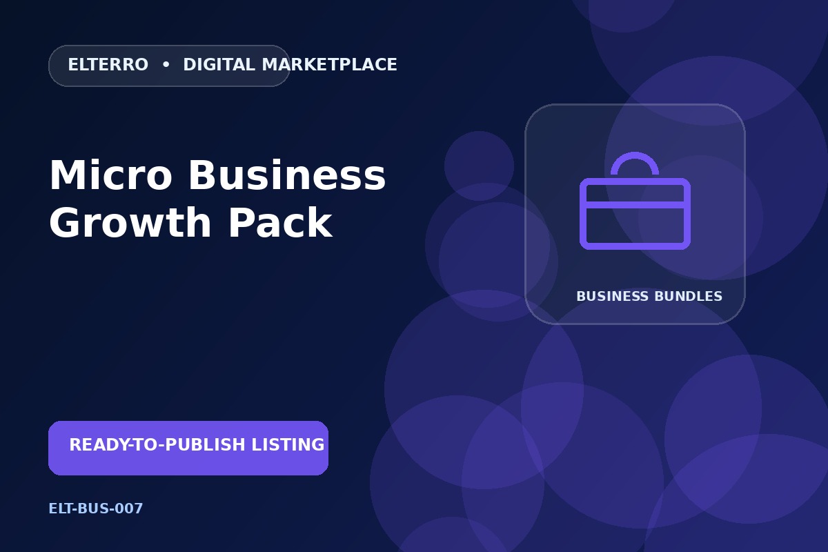 Micro Business Growth Pack