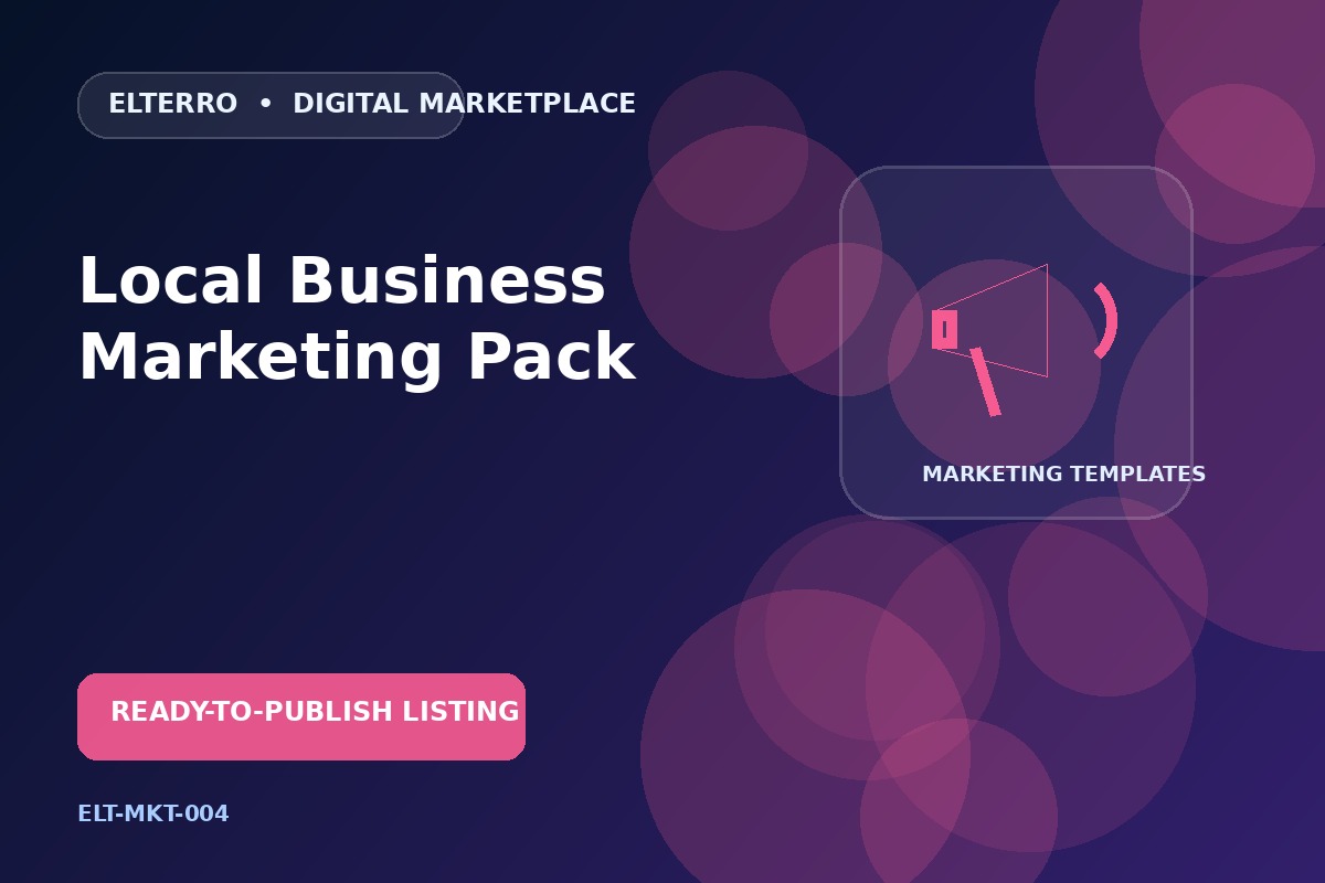 Local Business Marketing Pack