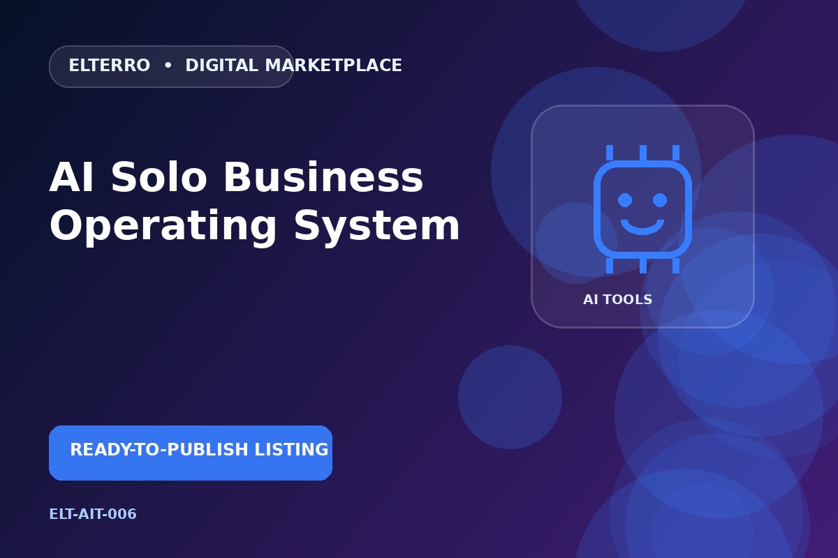 AI Solo Business Operating System